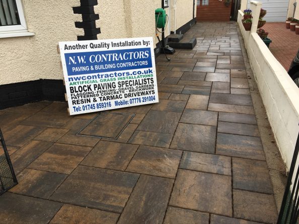 Driveway Flagging Flagging Rhyl1
